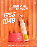 Face Cream & Under Eye Roll on Serum - Combo Offer