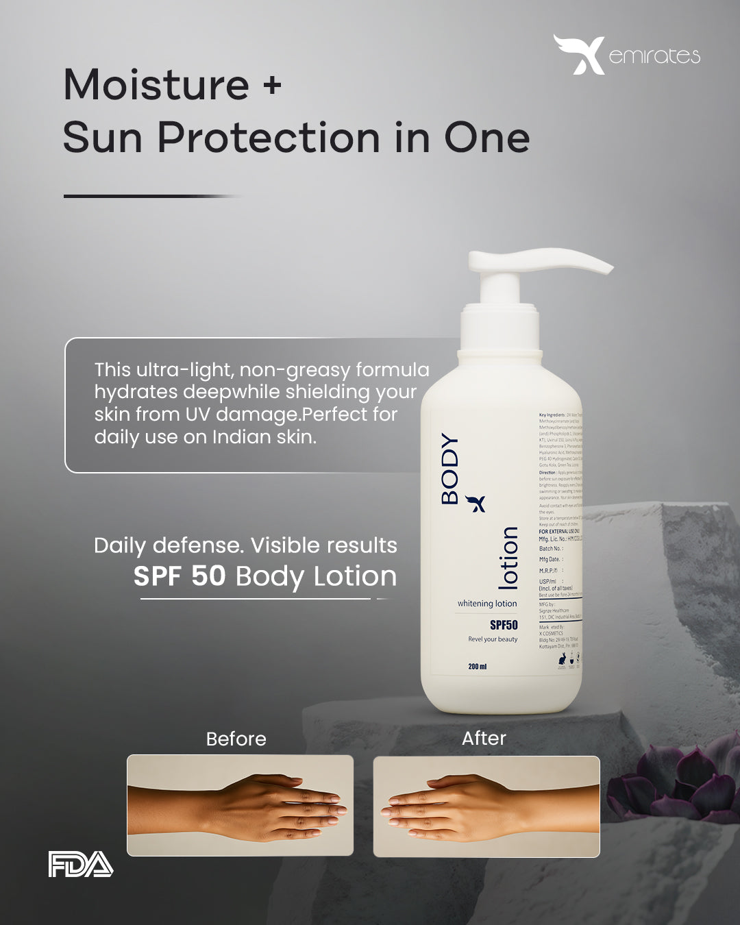 Body Whitening Lotion (200ml)
