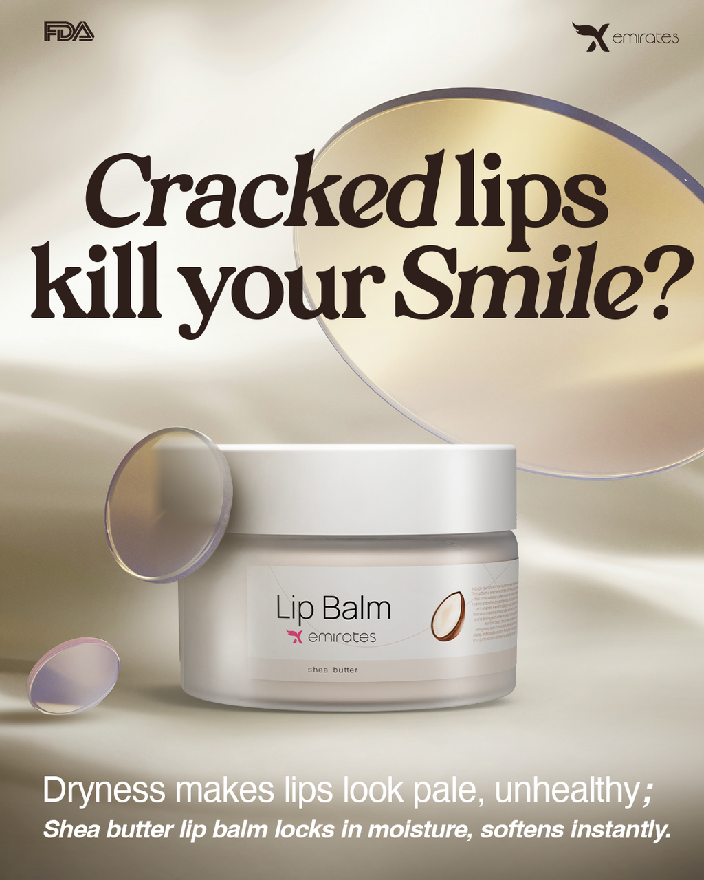 Lipbalm sheabutter (8g)