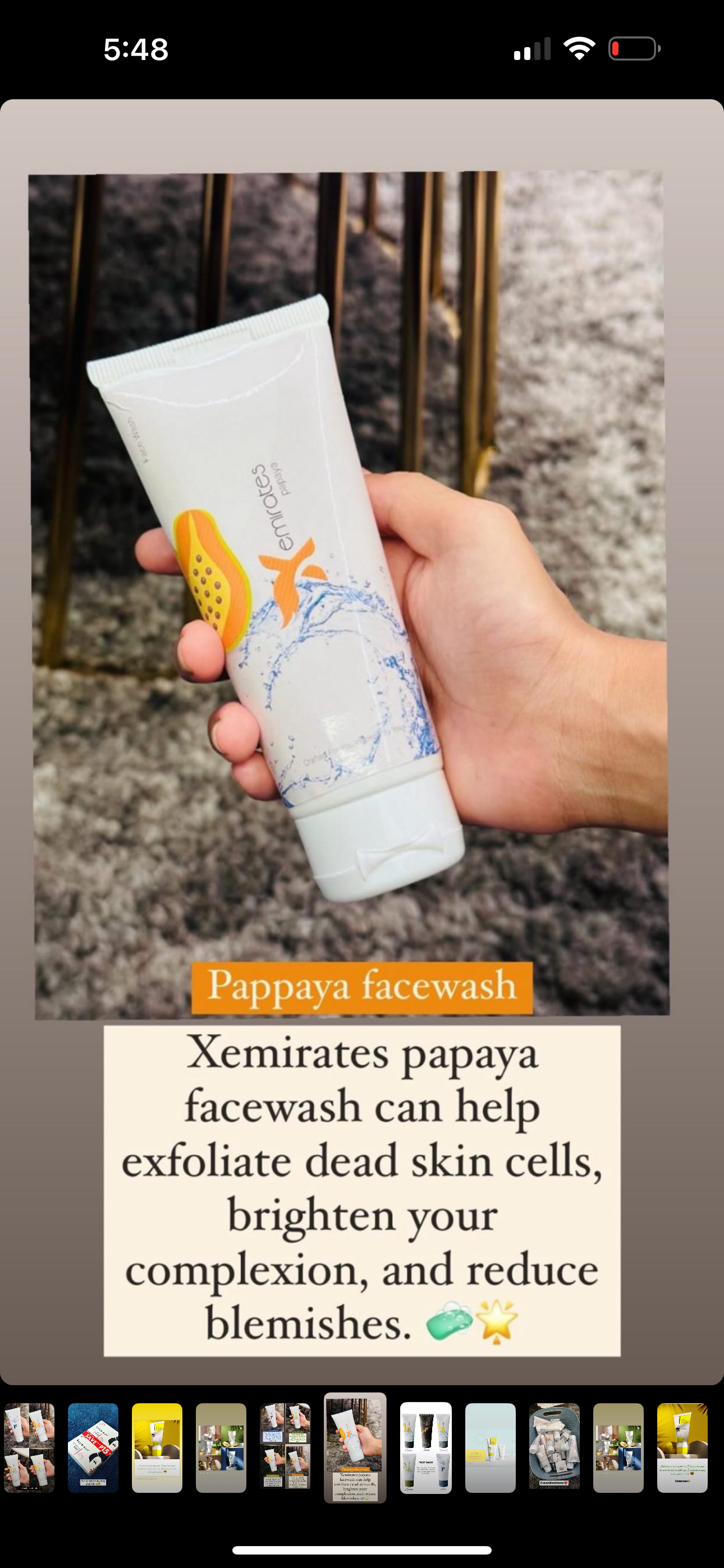 Face wash ( cxe )