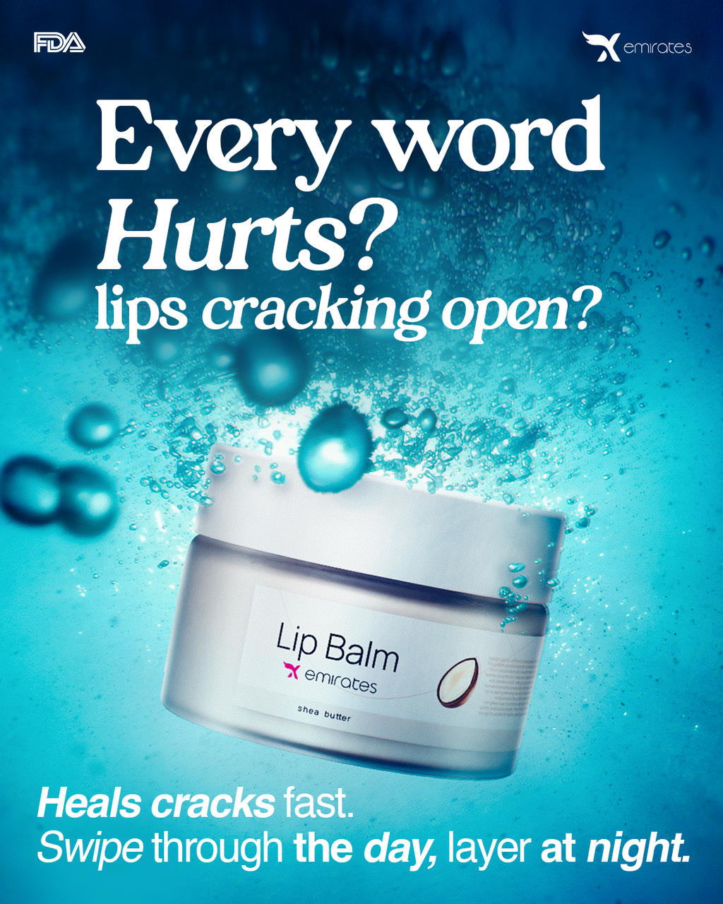 Lipbalm sheabutter (8g)
